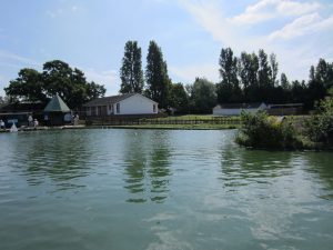 The east end of the lake